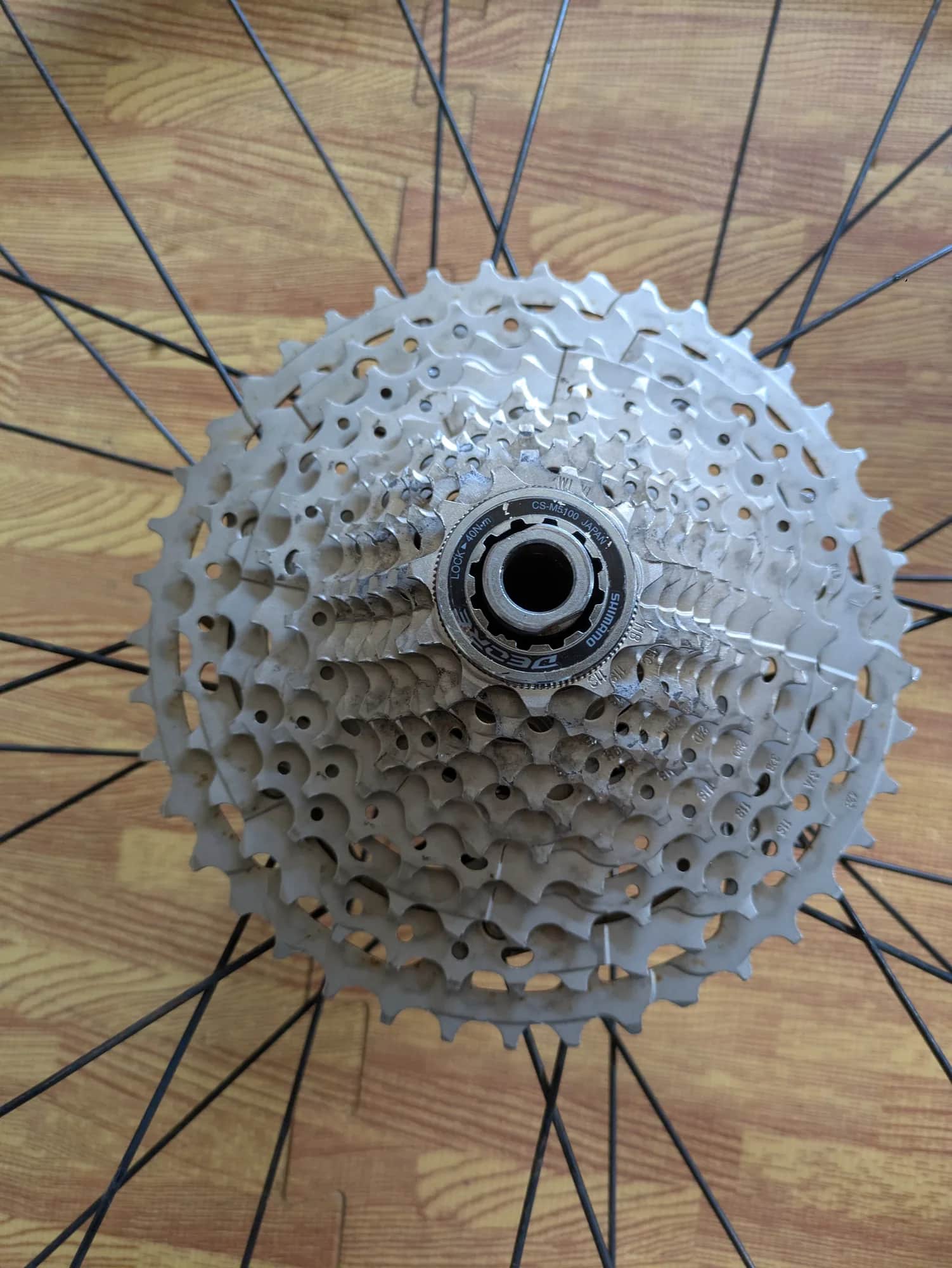 Shimano 11 speed MTB cassette CS-M5100 11-42T